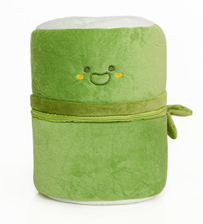 SEVGİLİYE ÖZEL HEDİYE - BAMBU PANDA PELUŞ OYUNCAK - FERMUARLI ÖZEL TASARIMI İLE