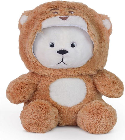 Kapüşonlu Uykumcuk Ayıcık 35 CM