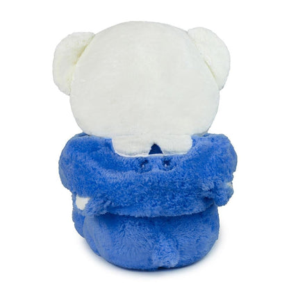 Kapüşonlu Uykumcuk Ayıcık 35 CM