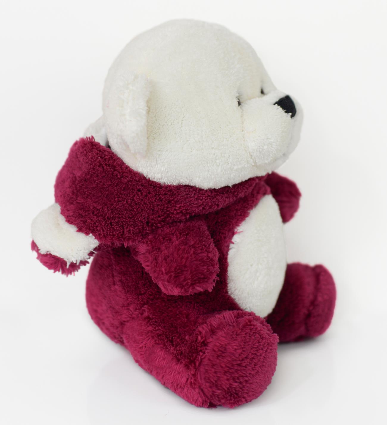 Kapüşonlu Uykumcuk Ayıcık 35 CM